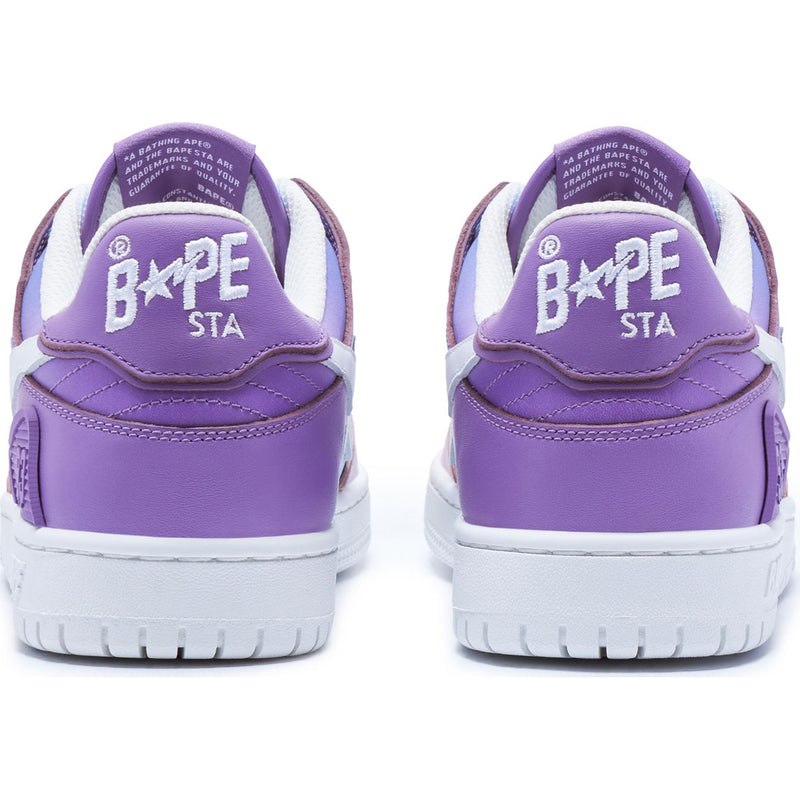 Men Bape Sk8 Sta #1 Sneakers Purple USA | RP2358138