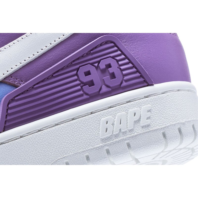 Men Bape Sk8 Sta #1 Sneakers Purple USA | RP2358138