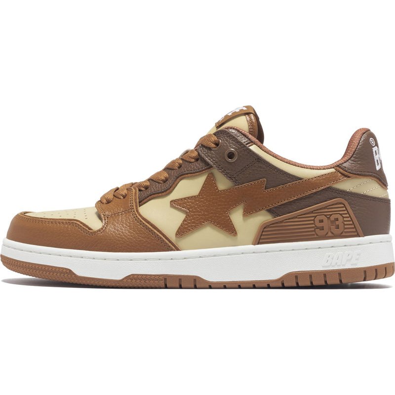 Men Bape Sk8 Sta #5 Sneakers Brown USA | SO3630360