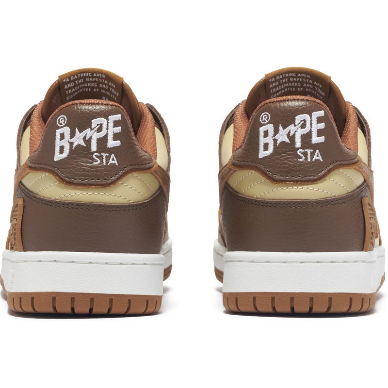 Men Bape Sk8 Sta #5 Sneakers Brown USA | SO3630360