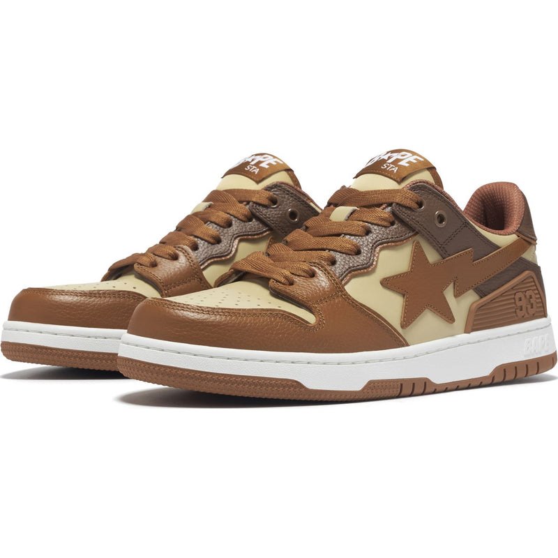 Men Bape Sk8 Sta #5 Sneakers Brown USA | SO3630360