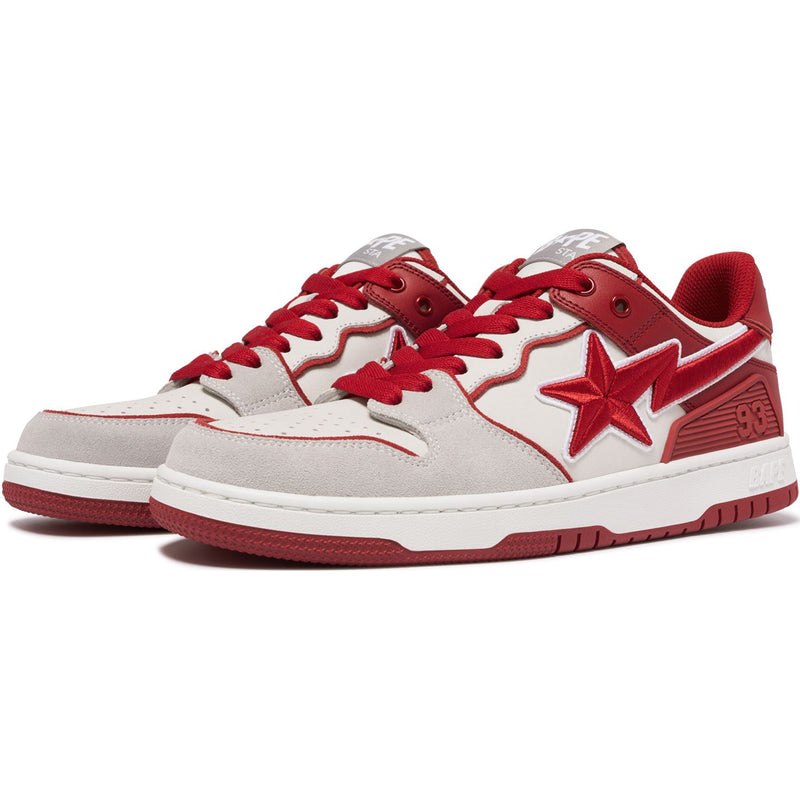 Men Bape Sk8 Sta #5 Sneakers Red USA | BD5354734