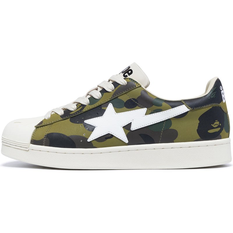 Men Bape Skull Sta 1st Camo Sneakers Green USA | YS3375135