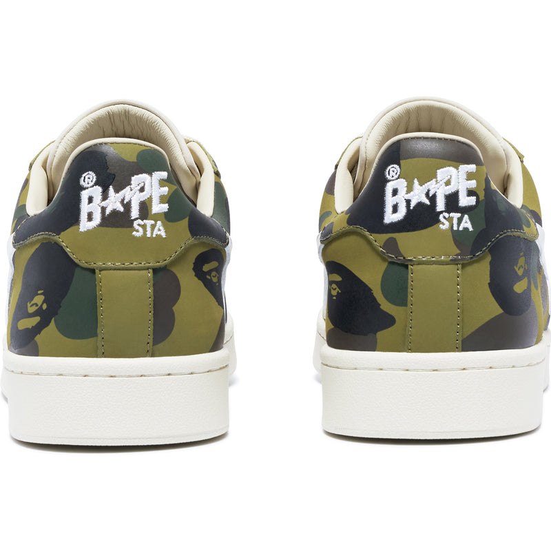 Men Bape Skull Sta 1st Camo Sneakers Green USA | YS3375135