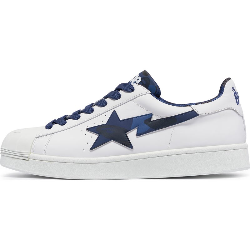 Men Bape Skull Sta Sneakers Navy USA | EC1936196