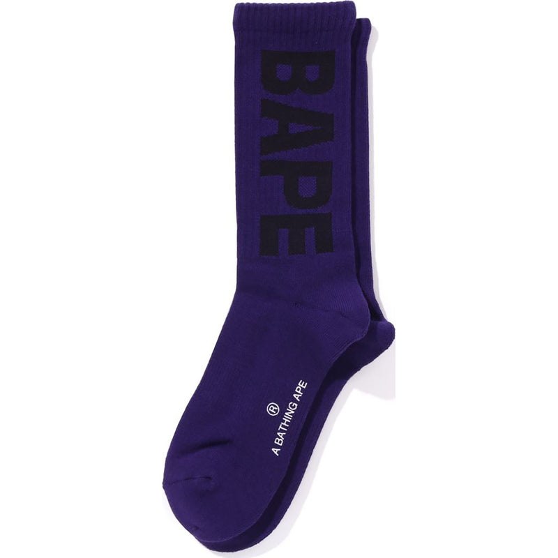 Men Bape Socks Socks Purple USA | KH0626666