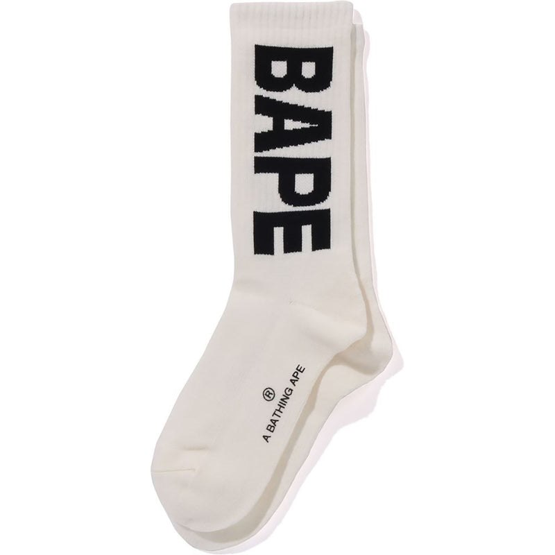 Men Bape Socks Socks White USA | RX8899989