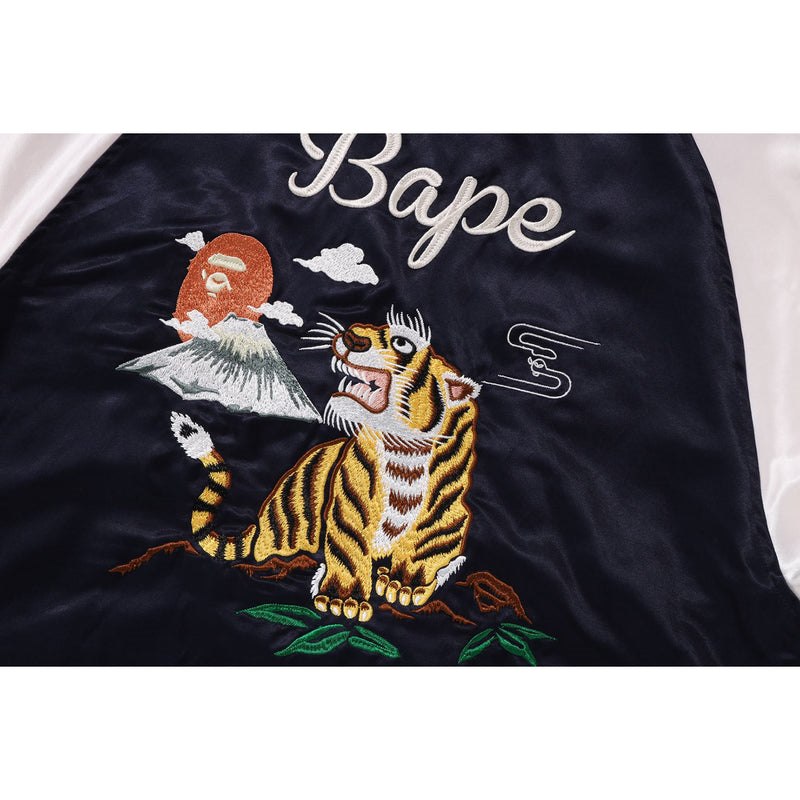 Men Bape Souvenir Jacket Jackets Navy USA | FT7317137