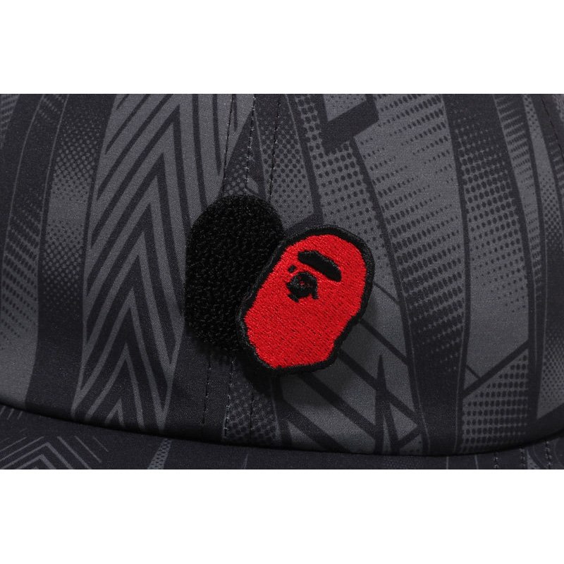 Men Bape Speed Racer Panel Cap Caps Black USA | MI9636766