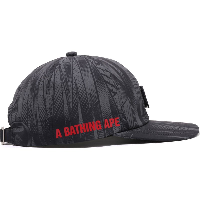 Men Bape Speed Racer Panel Cap Caps Black USA | MI9636766