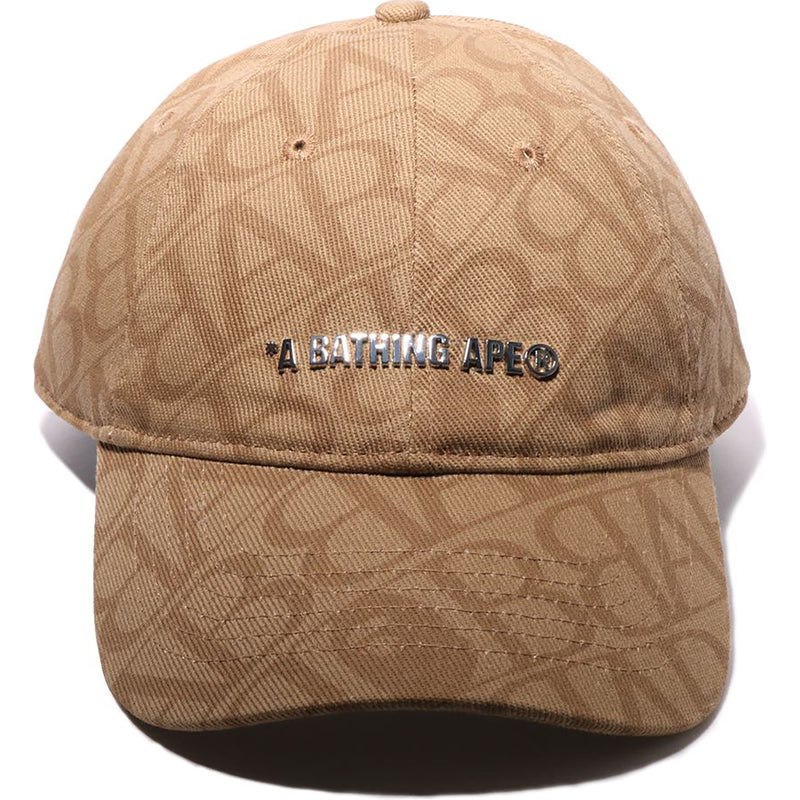 Men Bape Sport Monogram Cap Caps Beige USA | LZ8467247