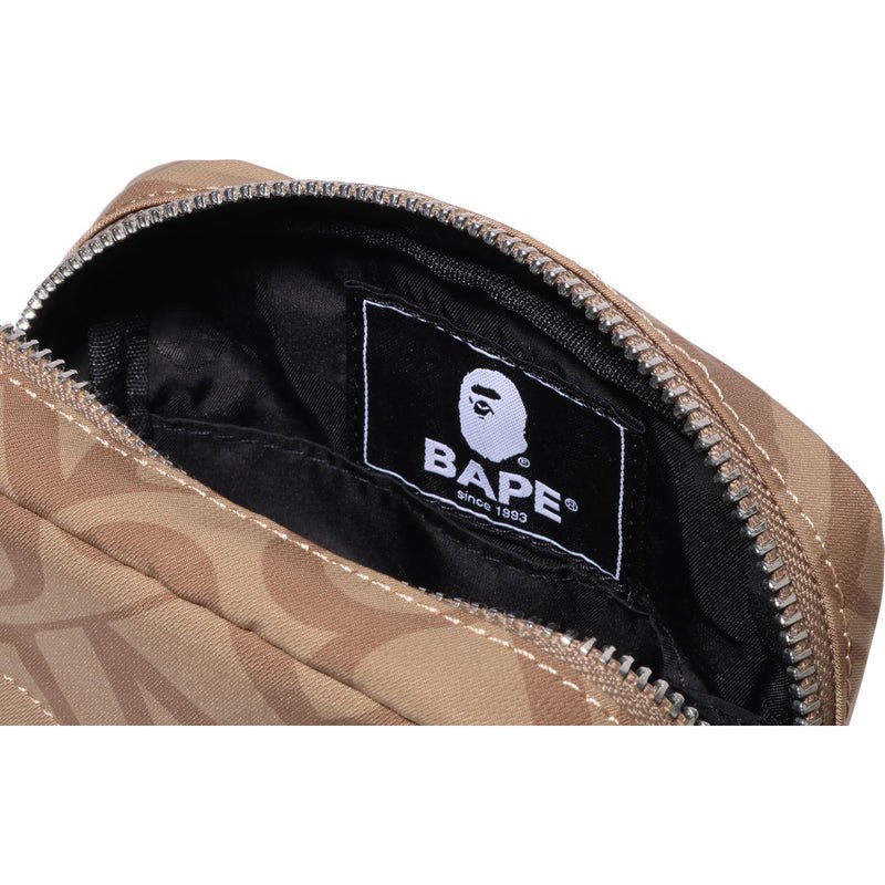 Men Bape Sport Monogram Shoulder Bag Bags Beige USA | LB1391731