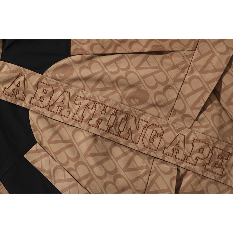 Men Bape Sport Monogram Snowboard Jacket Jackets Beige USA | LB3019309