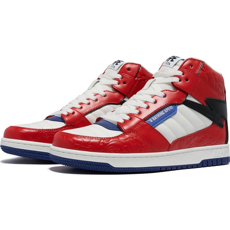 Men Bape Sta™ 88 Hi #1 Sneakers Red USA | CQ5220220