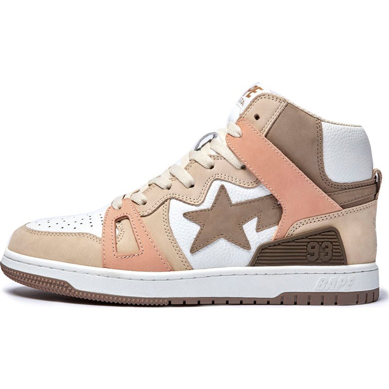 Men Bape Sta™ 93 Hi Sneakers Brown USA | RJ7954294