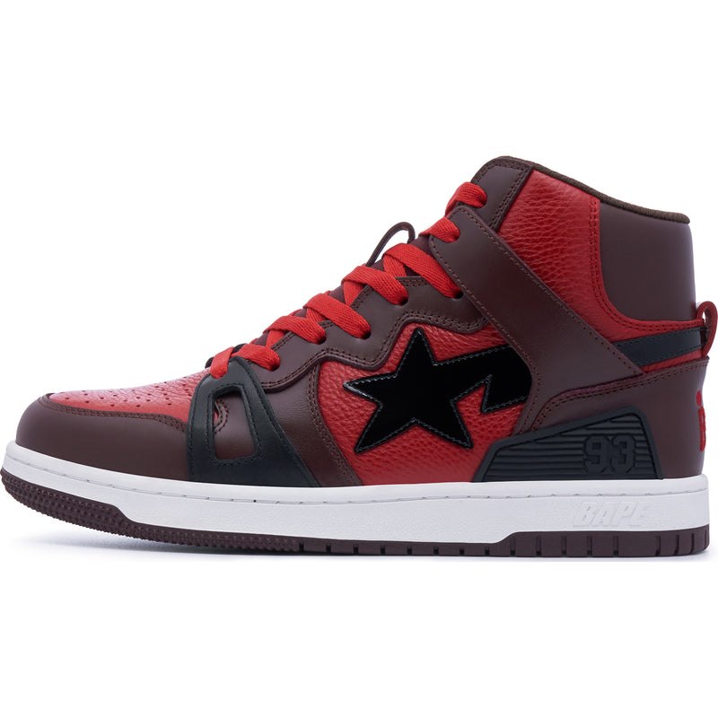 Men Bape Sta™ 93 Hi Sneakers Red USA | VG1251921