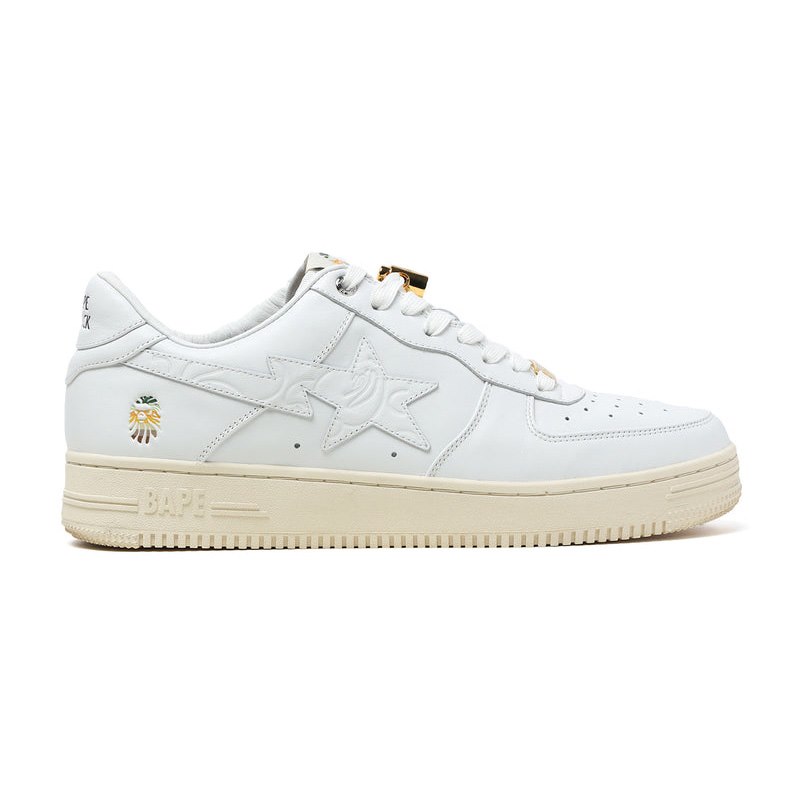 Men Bape Sta™ By Black® Sneakers White USA | CA2086806