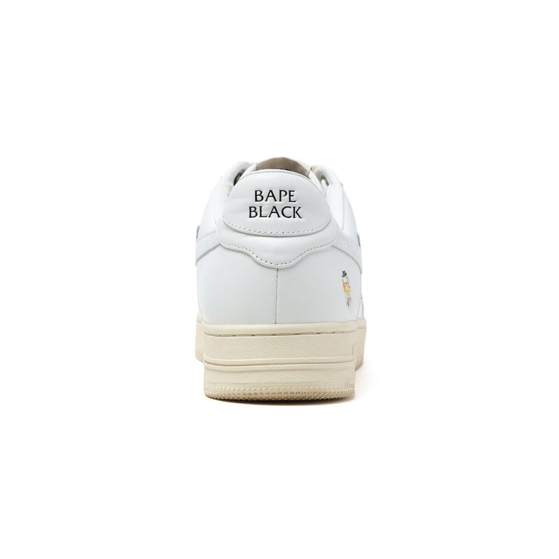 Men Bape Sta™ By Black® Sneakers White USA | CA2086806