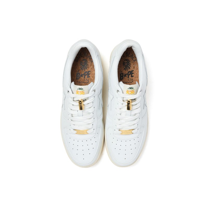 Men Bape Sta™ By Black® Sneakers White USA | CA2086806