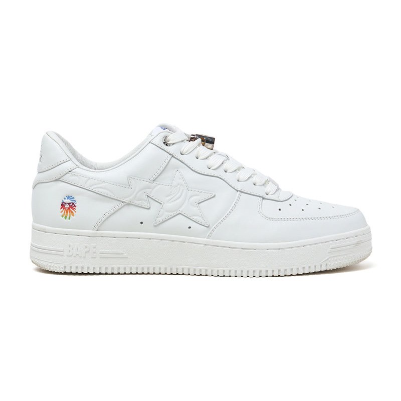 Men Bape Sta™ By Black® Sneakers White USA | IB0568758