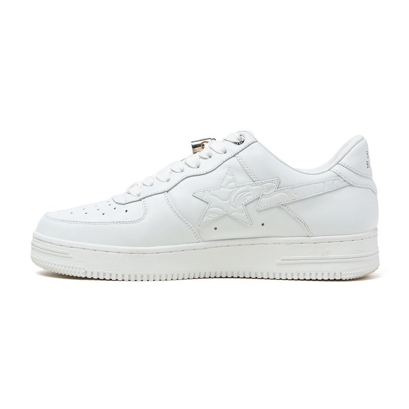 Men Bape Sta™ By Black® Sneakers White USA | IB0568758