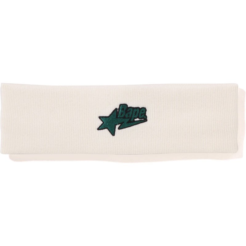 Men Bape Sta Headband Accessories White USA | KJ4306136