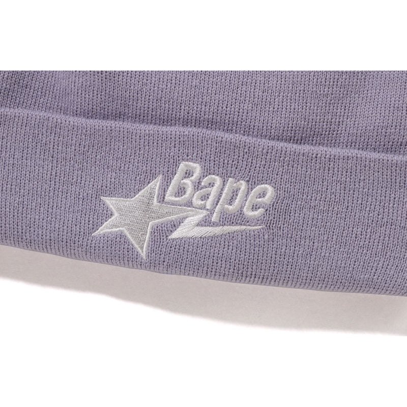 Men Bape Sta Knit Cap Caps Purple USA | NM7177717