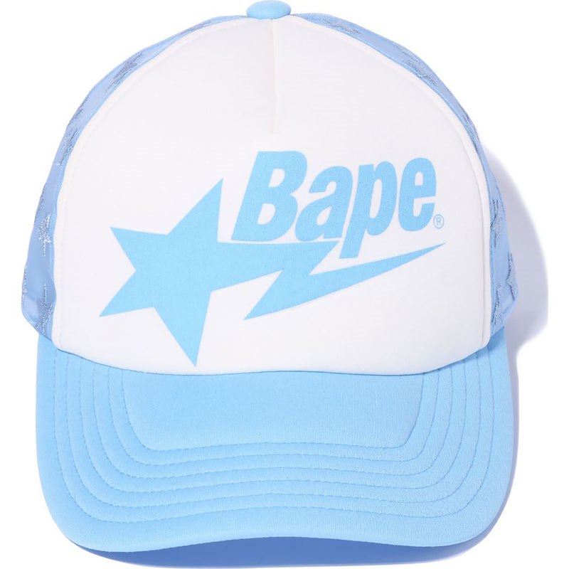 Men Bape Sta Mesh Cap Caps Pink USA | OI0823383