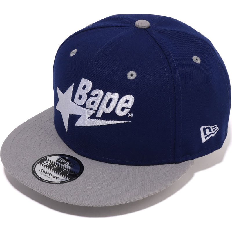 Men Bape Sta New Era 9fifty Cap Caps Blue USA | MP8924594