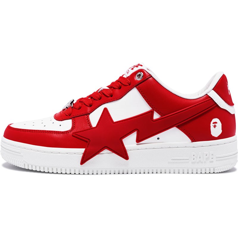 Men Bape Sta™ Os Sneakers Red USA | ZE9980190