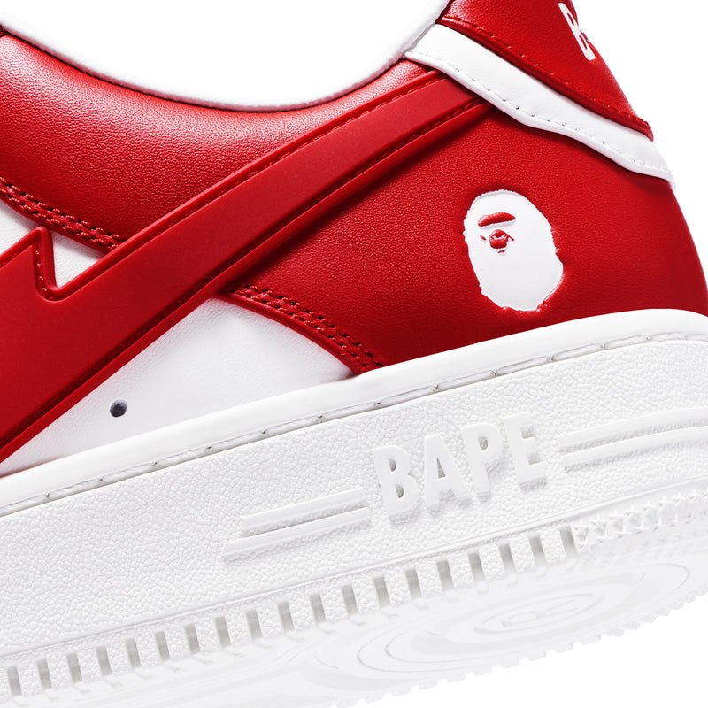 Men Bape Sta™ Os Sneakers Red USA | ZE9980190