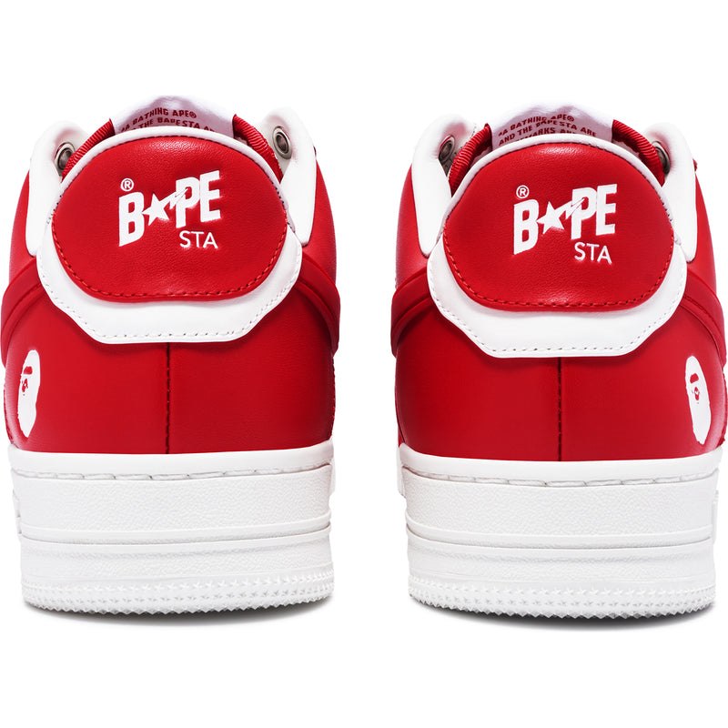 Men Bape Sta™ Os Sneakers Red USA | ZE9980190