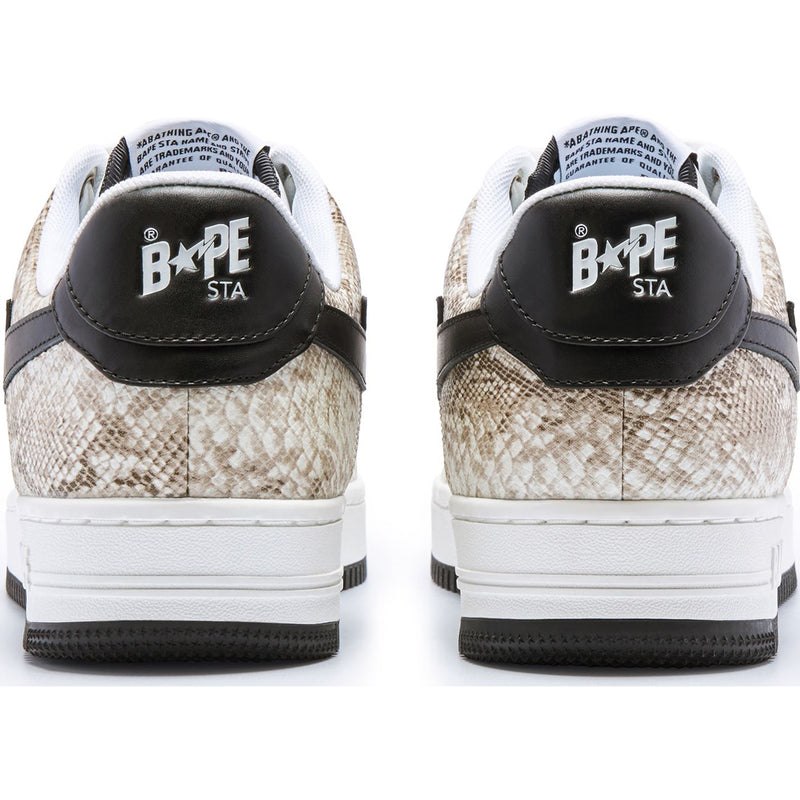 Men Bape Sta™ Snake Sneakers Beige USA | SL2485045