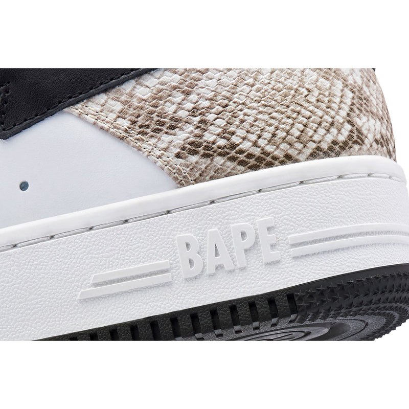 Men Bape Sta™ Snake Sneakers Beige USA | SL2485045