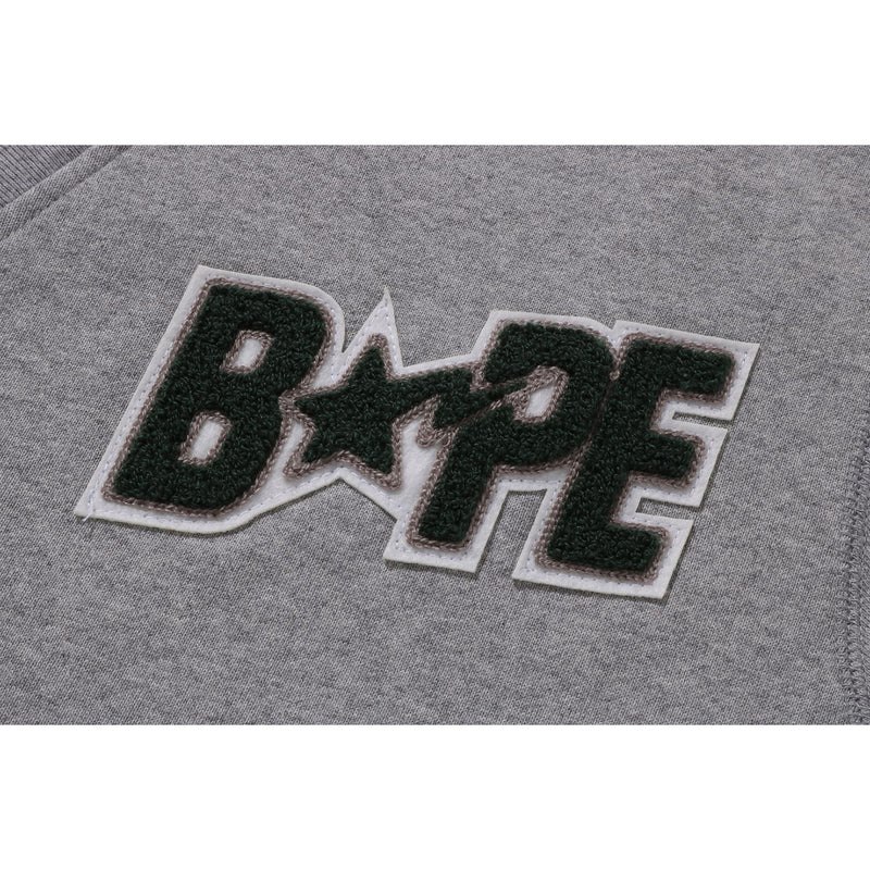 Men Bape Sta Sweat Cardigan Sweatshirts Grey USA | GA0141911