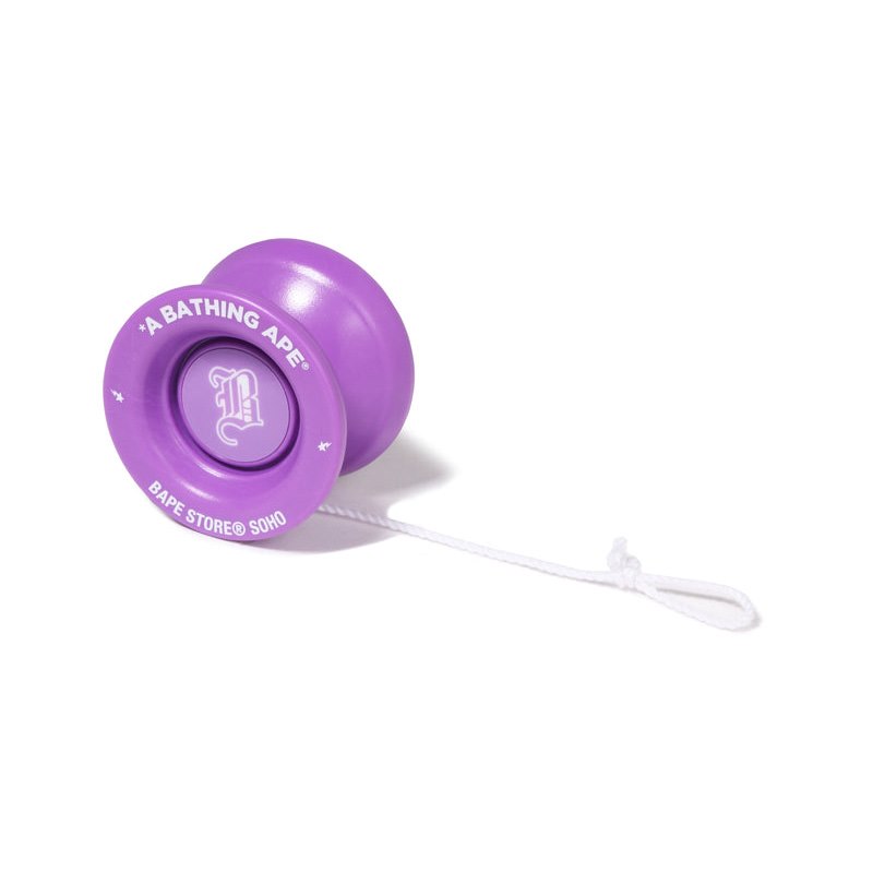 Men Bape Store® Soho 18th Anniv. Yoyo Accessories Purple USA | NP7288428