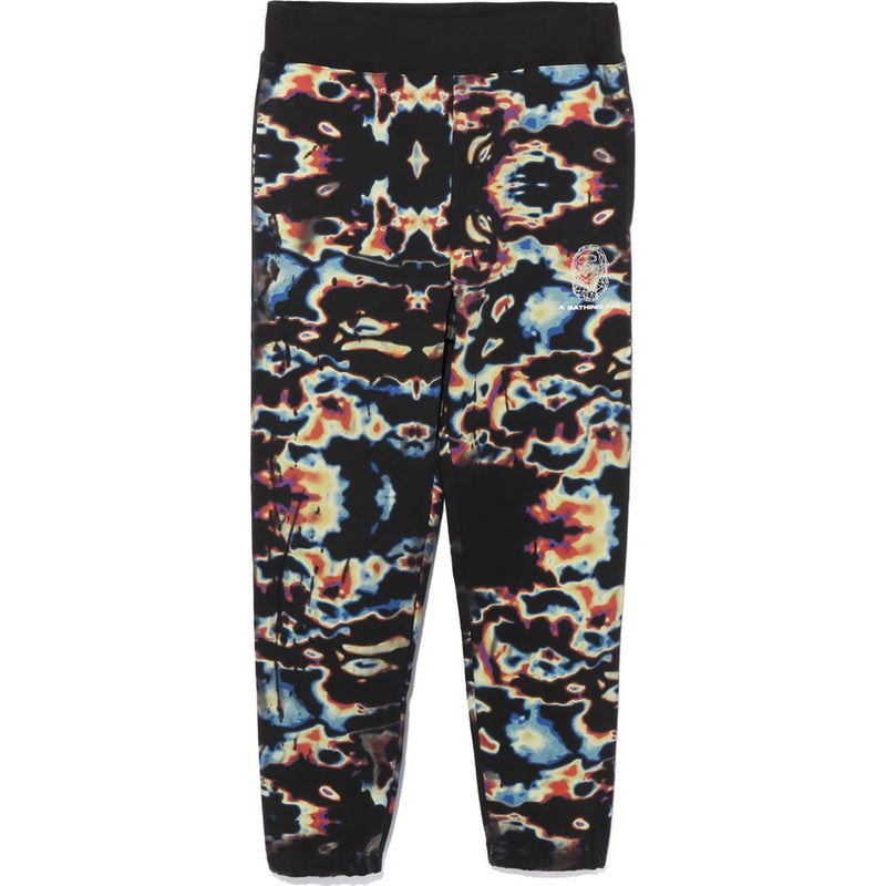 Men Bape Thermography Sweat Pants Pants Black USA | JO7066806