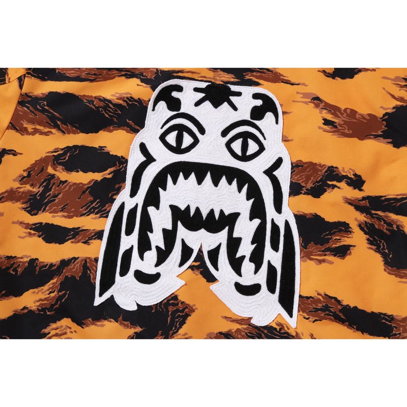 Men Bape Tiger Camo Long Ma-1 Jackets Orange USA | QJ6195215