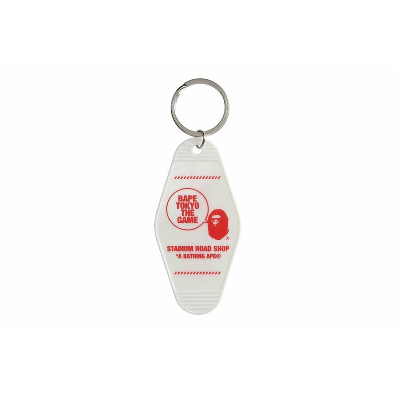 Men Bape Tokyo The Game Room Keychain Accessories White USA | TA5198118