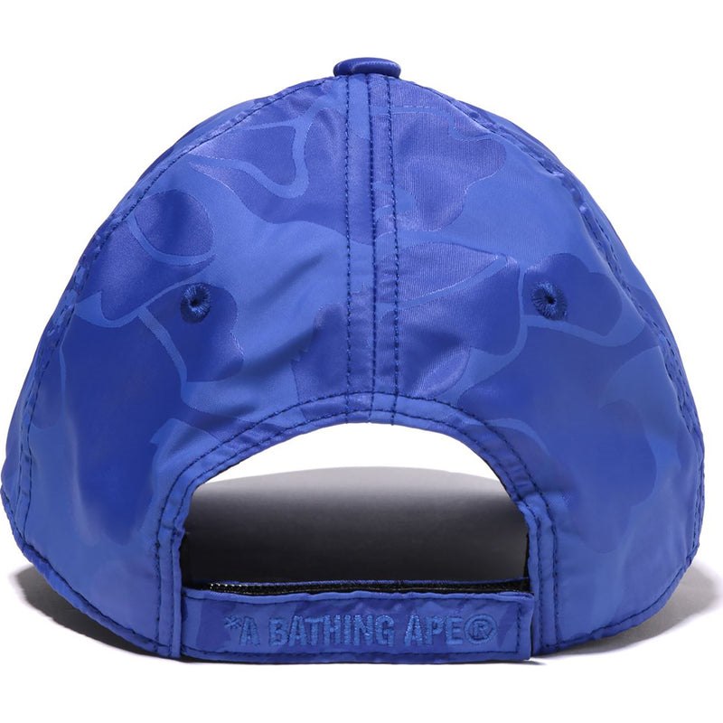 Men Bape Tonal Solid Camo Cap Caps Blue USA | YH4283623