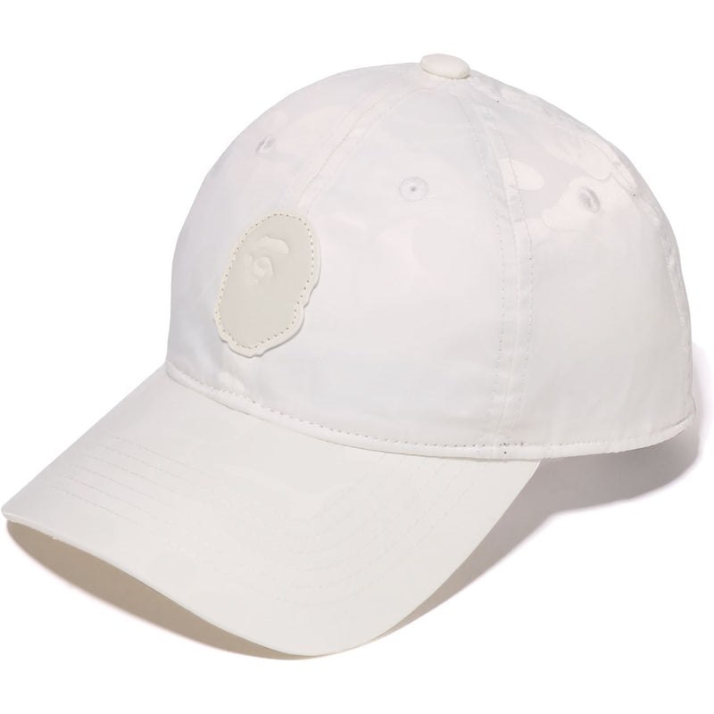 Men Bape Tonal Solid Camo Cap Caps Ivory USA | QK4124814