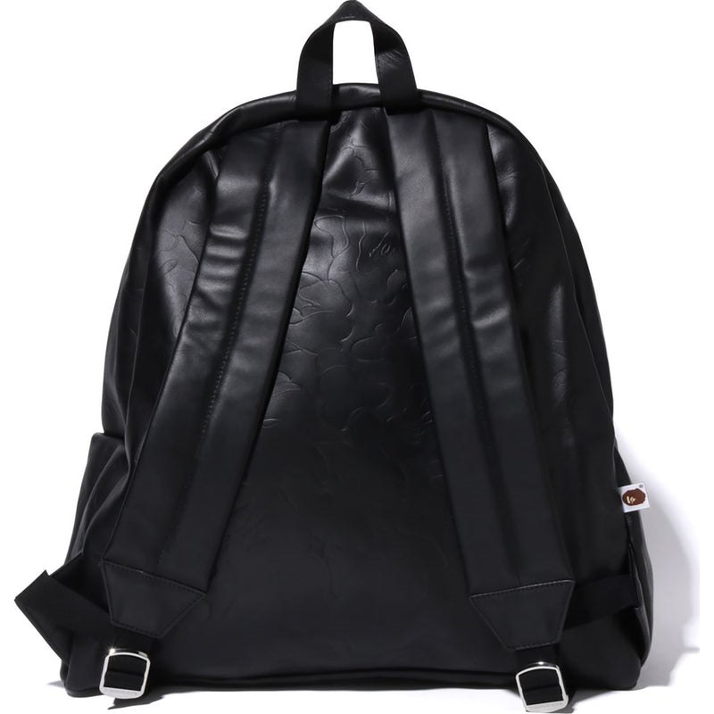 Men Bape Tonal Solid Camo Daypack Bags Black USA | TF7842782