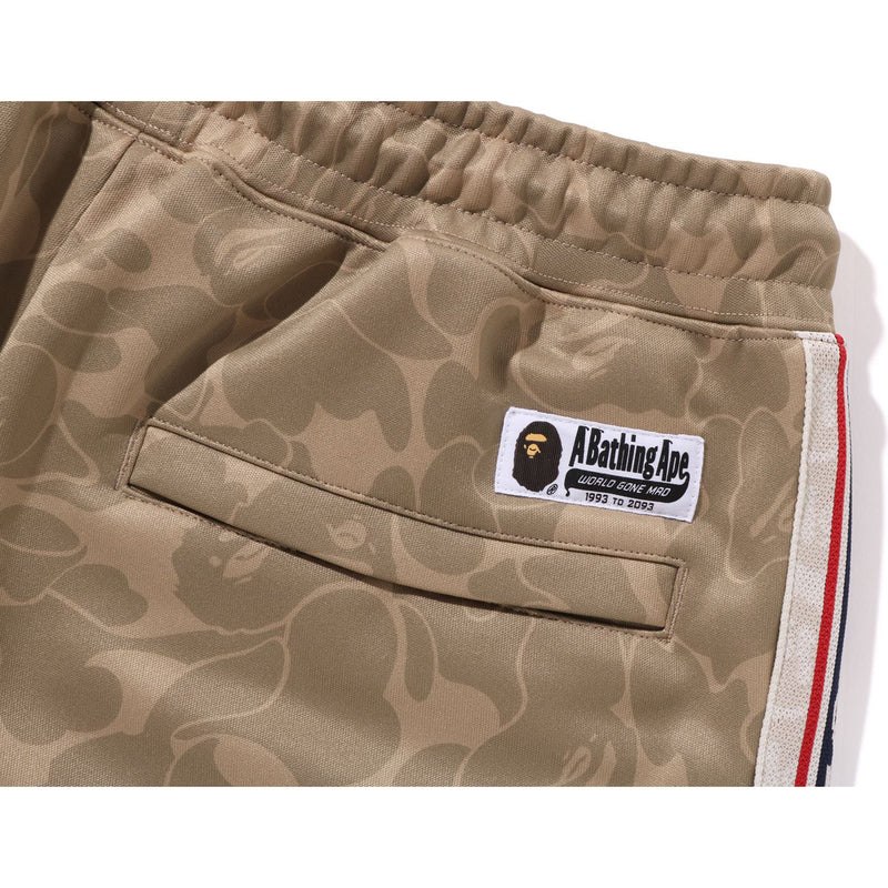 Men Bape Tonal Solid Camo Track Pants Pants Beige USA | RD1885785