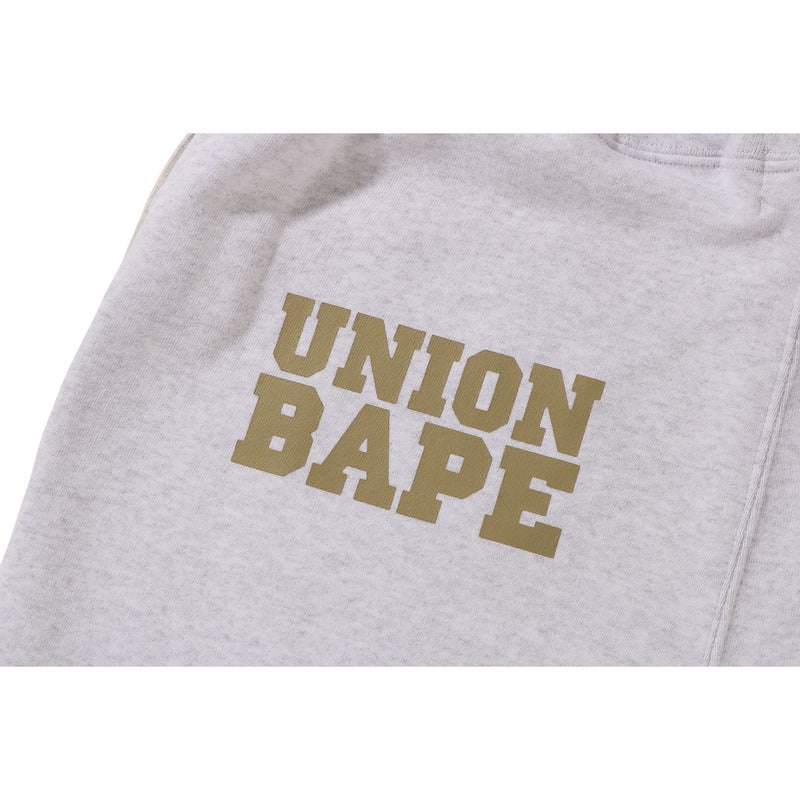 Men Bape Union X Sweat Pants Pants Grey USA | IZ6633663