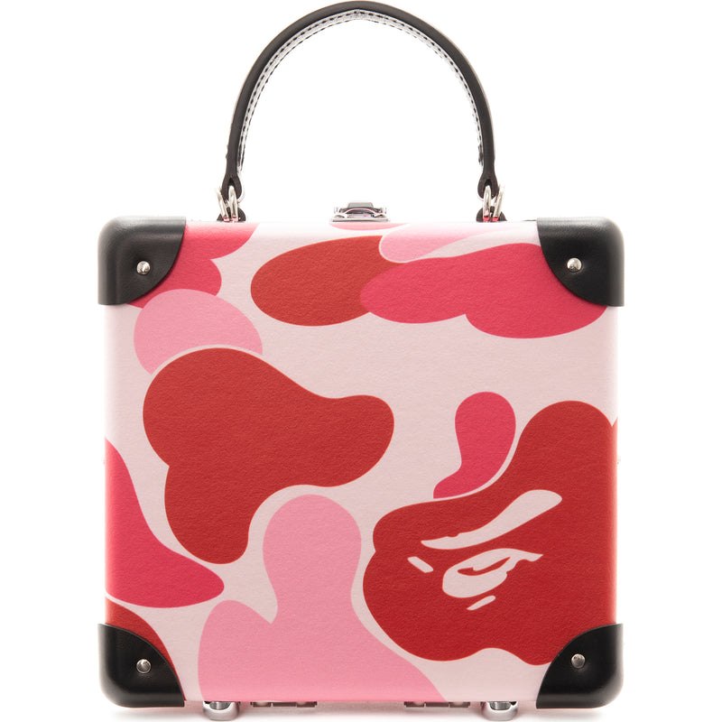 Men Bape X Globe-trotter London Square Bags Pink USA | AK9559859