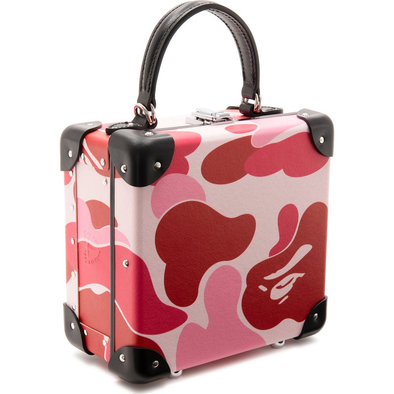 Men Bape X Globe-trotter London Square Bags Pink USA | AK9559859