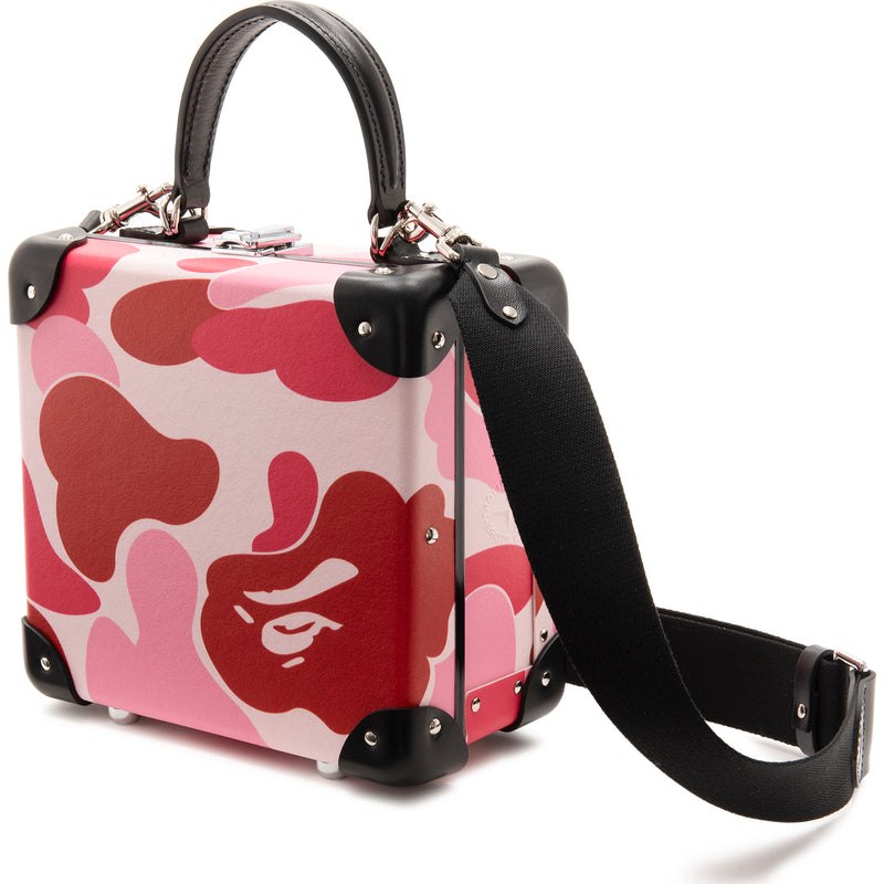 Men Bape X Globe-trotter London Square Bags Pink USA | AK9559859