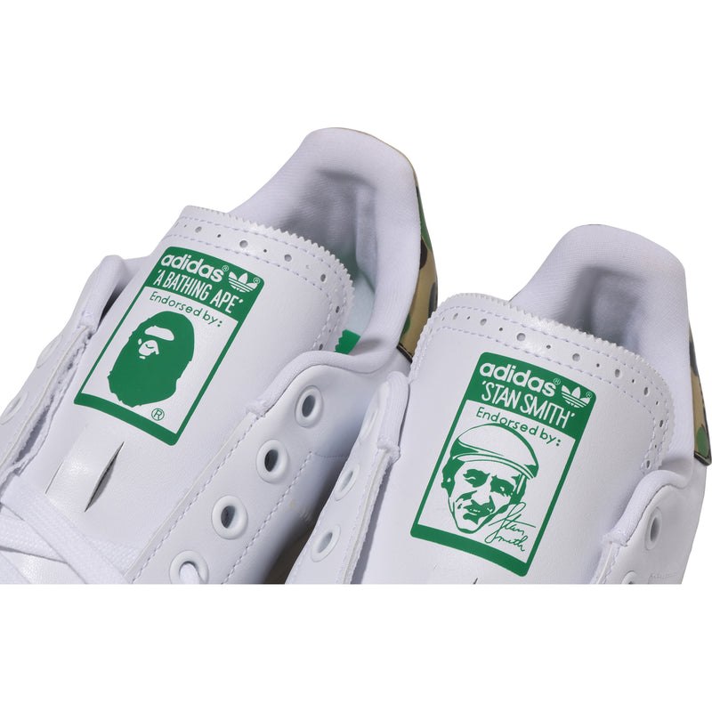 Men Bape X Golf Stan Smith Bape Sneakers White USA | CL5747777