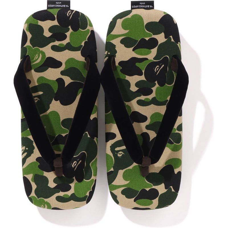 Men Bape X Goyemon Abc Camo Unda Sneakers Green USA | DA3272622