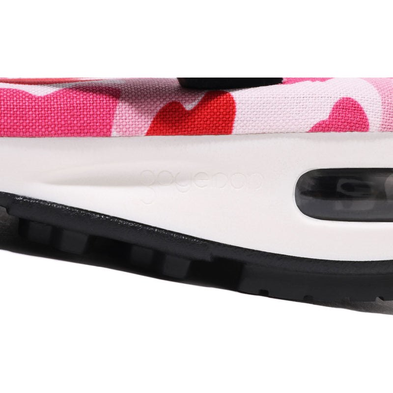 Men Bape X Goyemon Abc Camo Unda Sneakers Pink USA | XF4784874